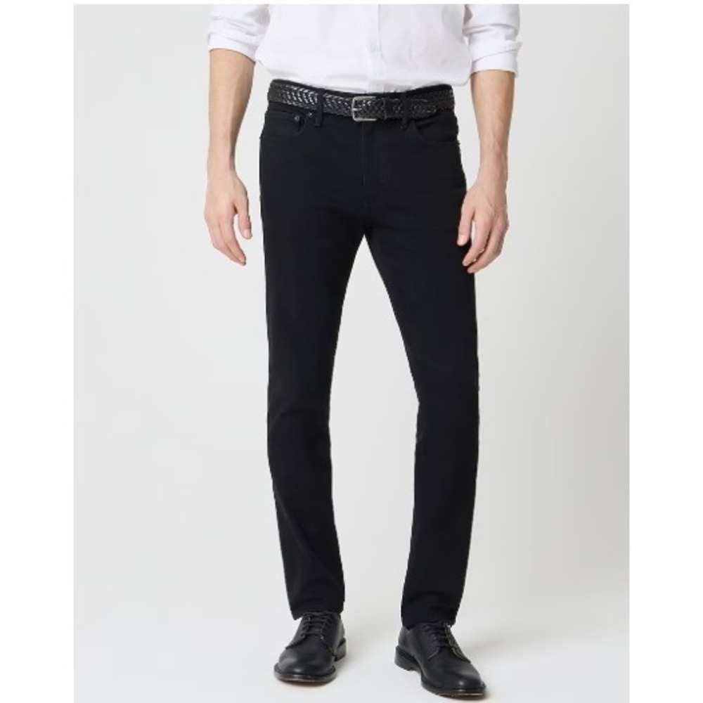 J Crew Signature Flex Straight Leg Jeans Mens 34X32 Black Denim NWT